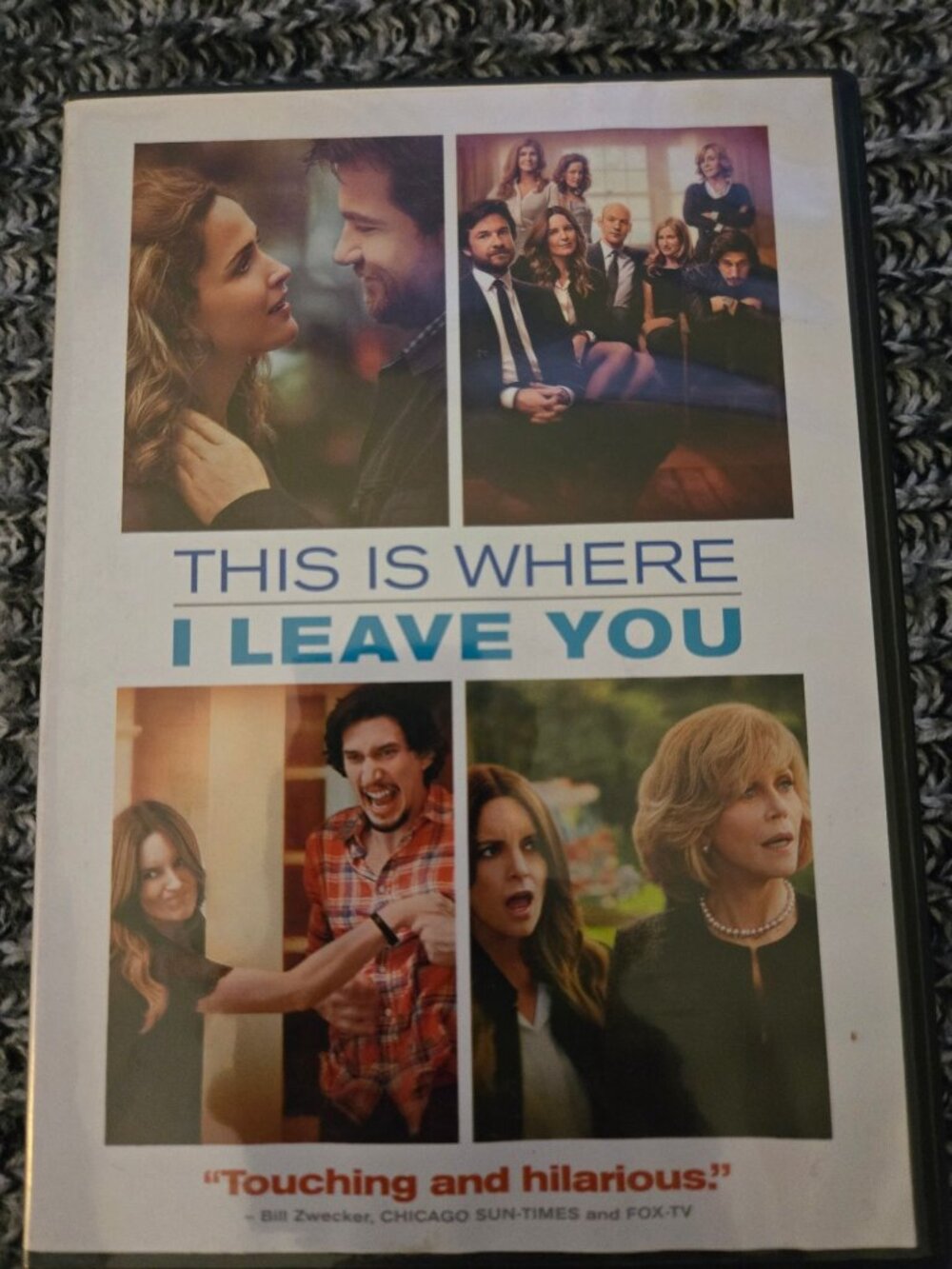 This Is Where I Leave You DVD 2014 Jason Bateman Tina Fey Comedy Drama